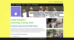 Desktop Screenshot of littlepeopleslearningland.com